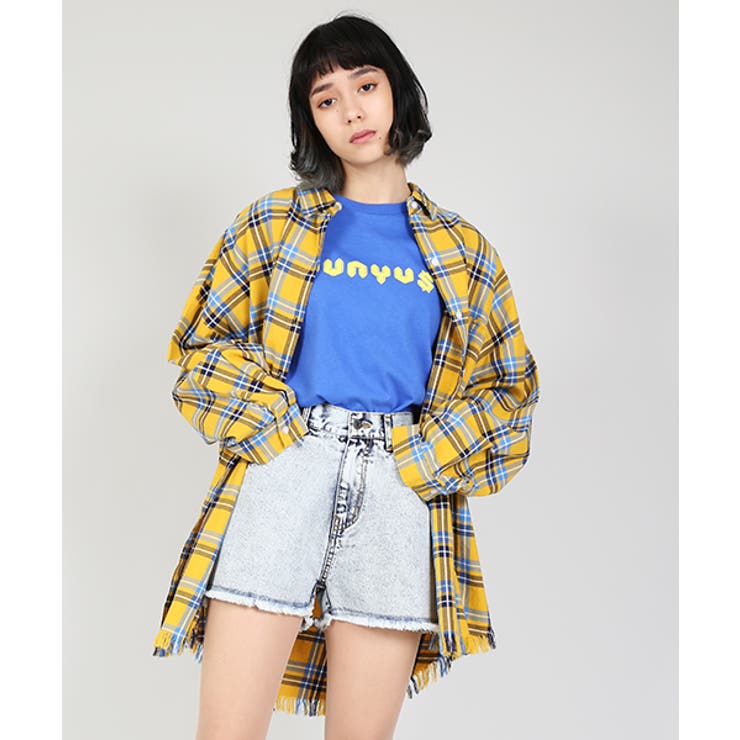 デニムショートパンツ[品番：PNYW0002882]｜PUNYUS （プニュズ）の