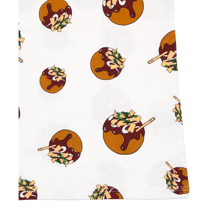 【新サイズ】たこ焼き総柄Tシャツ | PUNYUS  | 詳細画像9 