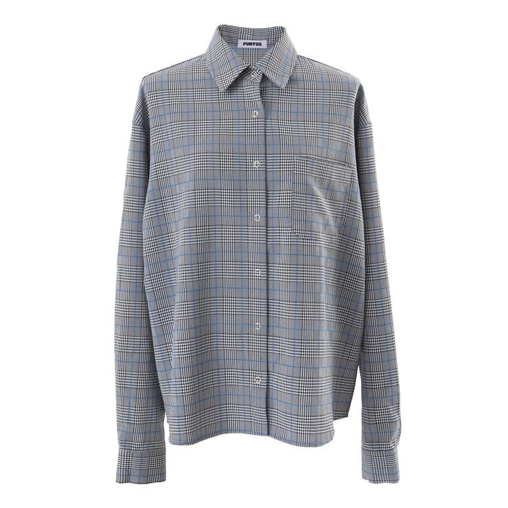 グレンチェックシャツ[品番：PNYW0003362]｜PUNYUS （プニュズ）の