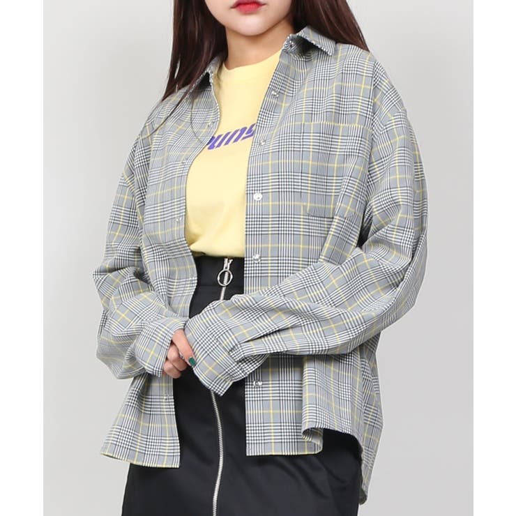 グレンチェックシャツ[品番：PNYW0003362]｜PUNYUS （プニュズ）の