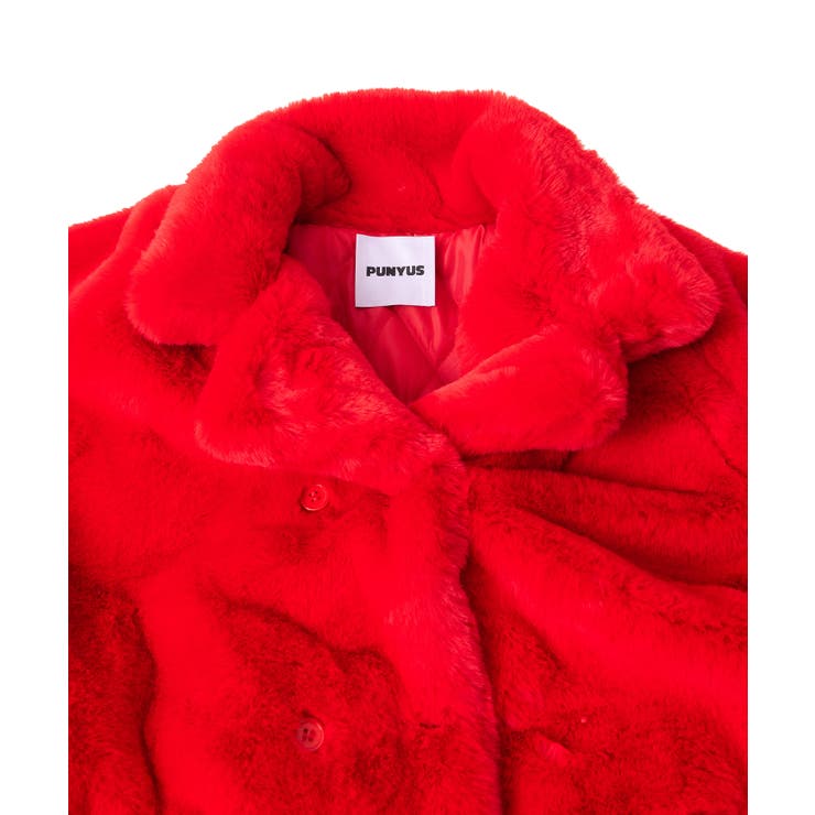 ビッグベルトエコファーコート[品番：PNYW0003500]｜PUNYUS （プニュズ