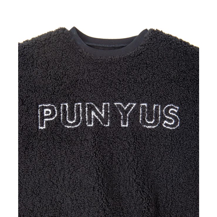 punyus Playstationジャージトップ PUNYUSロゴ刺繍 ブラックジャージ