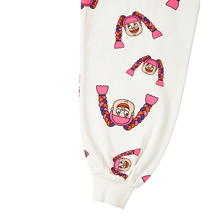 美品・新品未使用プニュズのNAOMIジャージ NAOMIチャン総柄スウェット[品番：PNYW0003975]｜PUNYUS