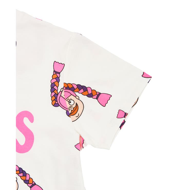 NAOMIチャン総柄Tシャツ[品番：PNYW0003880]｜PUNYUS （プニュズ