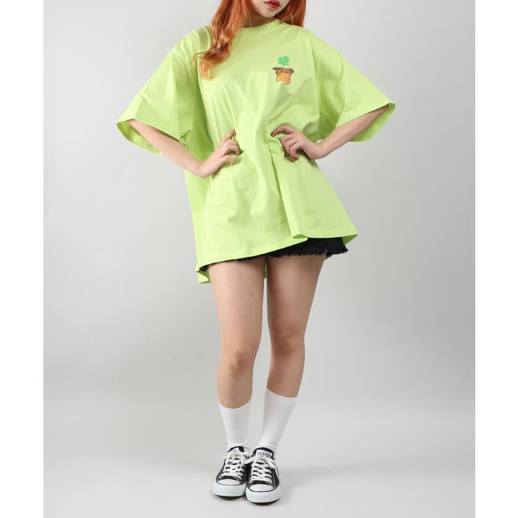 ワンポイント草Tシャツ[品番：PNYW0003306]｜PUNYUS （プニュズ）の