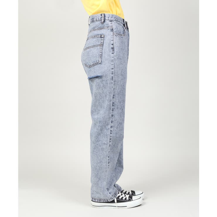 バッククラッシュデニムパンツ[品番：PNYW0003333]｜PUNYUS （プニュズ 