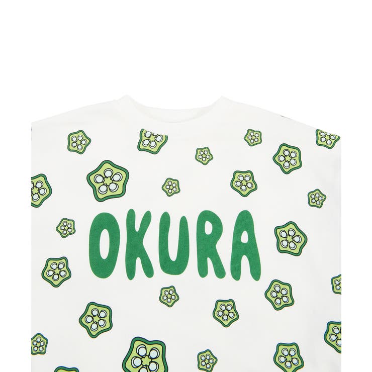 フード総柄スウェット (IKURA OKURA)[品番：PNYW0003722]｜PUNYUS