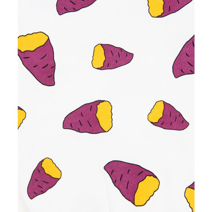 フード総柄スウェットパンツ（IMO）[品番：PNYW0004272]｜PUNYUS