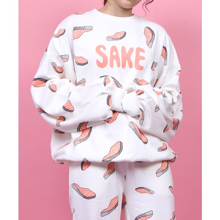 PUNYUS - 新品 プニュズ 鮭 パーカー 3 SAKE punyus スウェット サケ さけ PUNYUS - 新品 プニュズ サケ パーカー 3 SAKE punyus