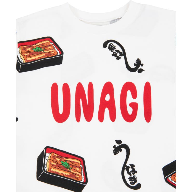 うなぎ総柄Tシャツ[品番：PNYW0003842]｜PUNYUS （プニュズ）の