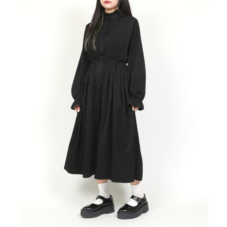 【2点セット】PUNYUS レトロギャザーワンピース:サイズ3 レトロギャザーワンピース[品番：PNYW0004345]｜PUNYUS