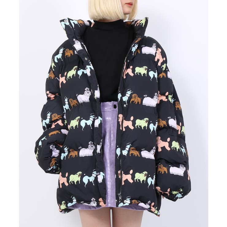 FUGUドッグパファージャケット[品番：PNYW0004112]｜PUNYUS （プニュズ）のレディース ファッション通販｜SHOPLIST（ショップリスト）