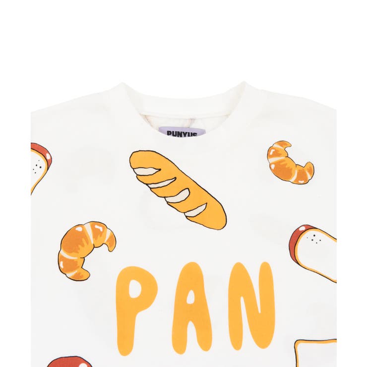 柄2】フード総柄Tシャツ（PAN）[品番：PNYW0003841]｜PUNYUS 