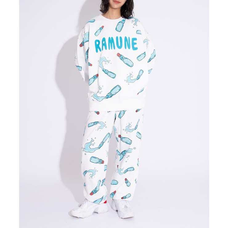 【新サイズ】フード総柄スウェット | PUNYUS  | 詳細画像2 