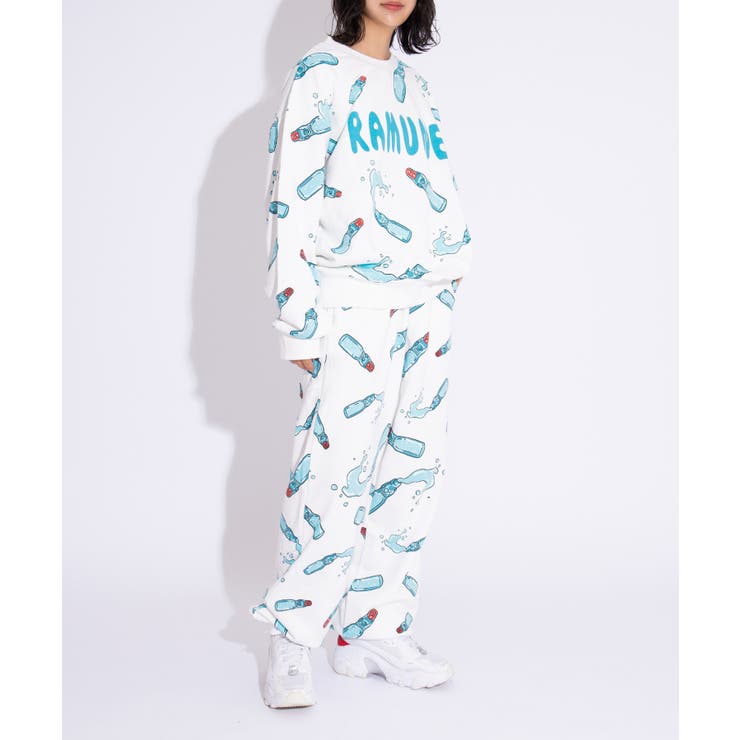 【新サイズ】フード総柄スウェット | PUNYUS  | 詳細画像3 