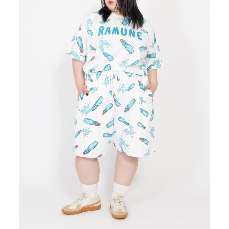 【新サイズ】フード総柄Tシャツ | PUNYUS  | 詳細画像3 