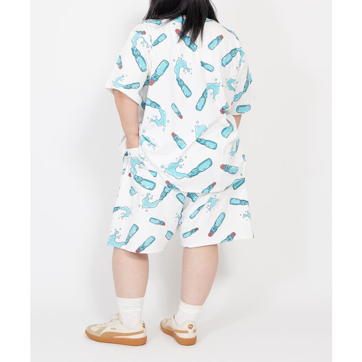 【新サイズ】フード総柄Tシャツ | PUNYUS  | 詳細画像4 