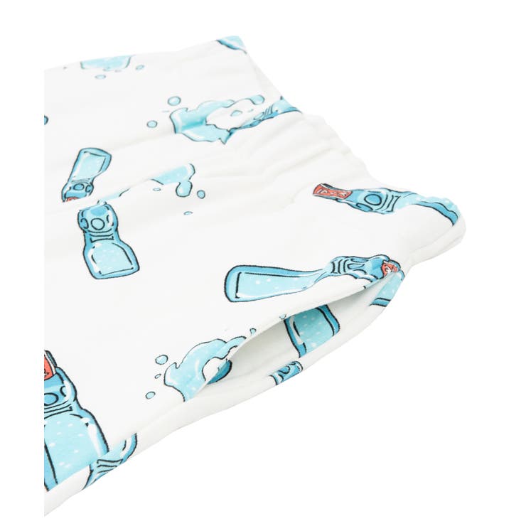 フード総柄スウェットショーパン（RAMUNE SHICHIMI） | PUNYUS  | 詳細画像3 