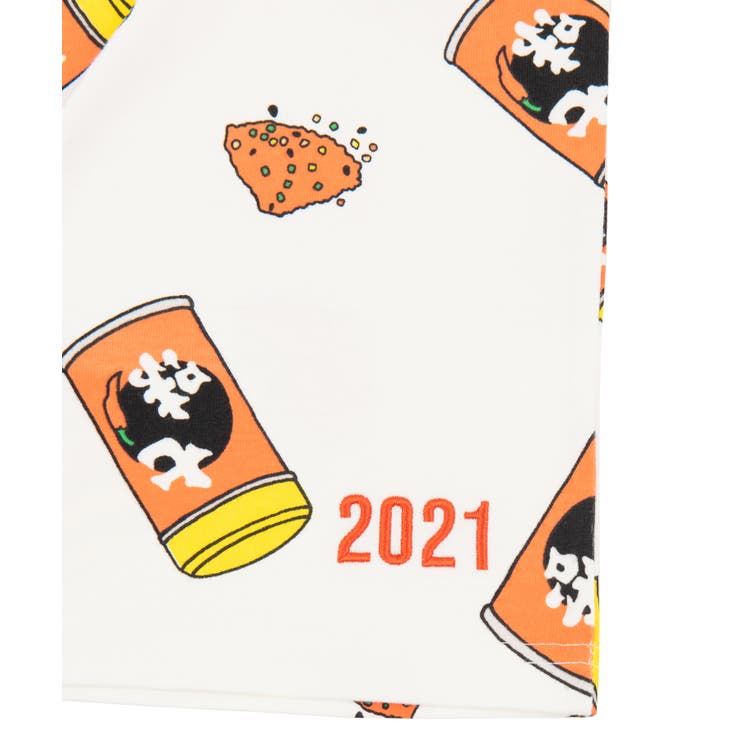 新品 プニュズ tシャツ ラムネ 総柄 半袖 punyus らむね お菓子