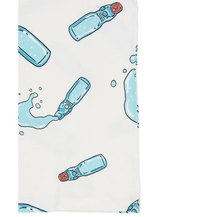 フード総柄Tシャツ（RAMUNE SHICHIMI）[品番：PNYW0003840