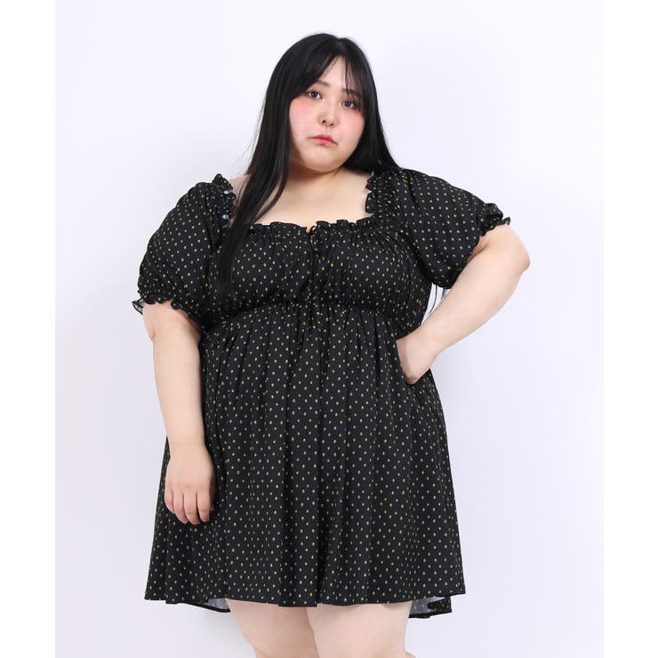 小花柄スクエアネックワンピース 品番 Pnyw Punyus プニュズ のレディースファッション通販 Shoplist ショップリスト