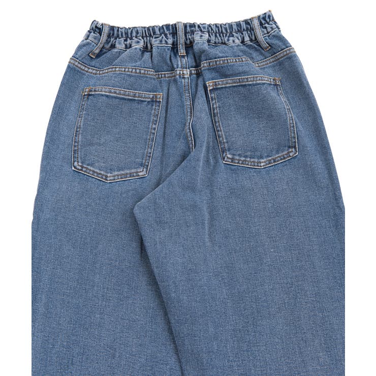 デニムバギーパンツ[品番：PNYW0004290]｜PUNYUS （プニュズ）のレディースファッション通販｜SHOPLIST（ショップリスト）