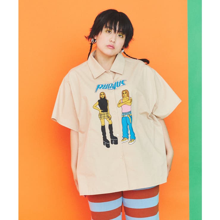 90sアイコン半袖シャツ[品番：PNYW0004245]｜PUNYUS （プニュズ