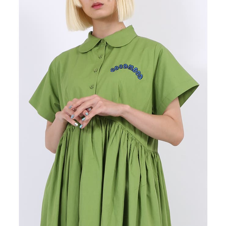 Goodmood半袖シャツワンピース 品番 Pnyw Punyus プニュズ のレディースファッション通販 毎日送料無料 Shoplist ショップリスト