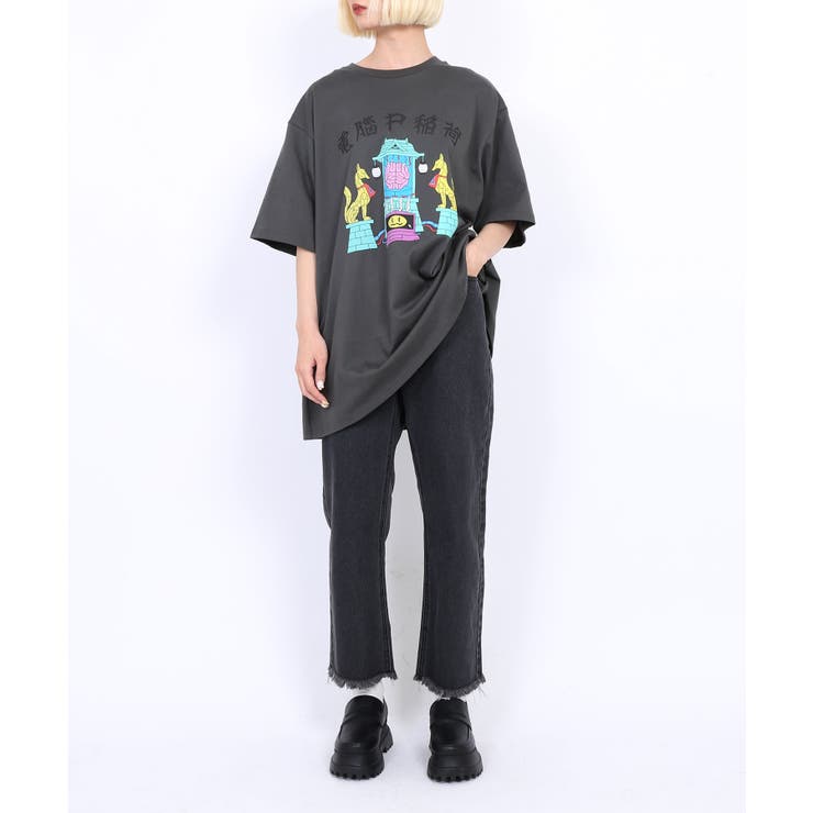 電脳Tシャツ[品番：PNYW0004171]｜PUNYUS （プニュズ）｜レディース
