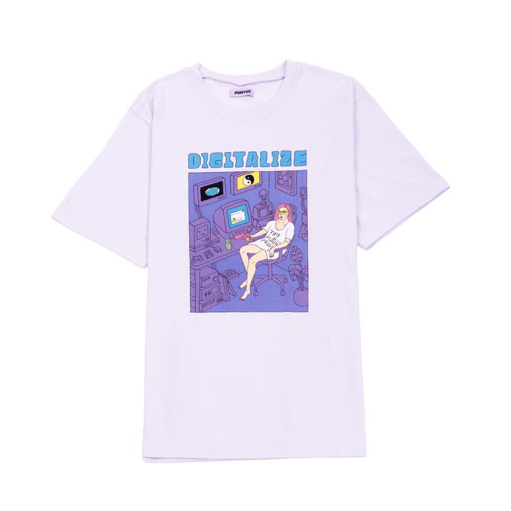 DIGITALIZEビッグTシャツ[品番：PNYW0004172]｜PUNYUS （プニュズ