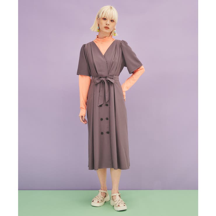 カシュクールロングワンピース 品番 Pnyw Punyus プニュズ のレディースファッション通販 毎日送料無料 Shoplist ショップリスト