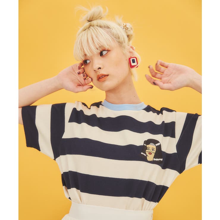 FUGUボーダーTシャツ[品番：PNYW0004213]｜PUNYUS （プニュズ