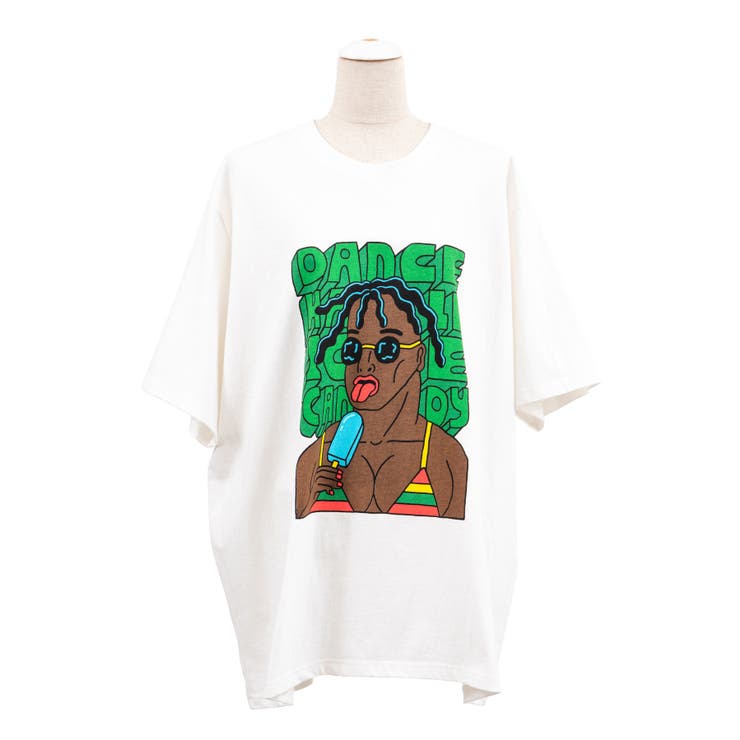 DANCEHALLビッグTシャツ[品番：PNYW0004224]｜PUNYUS （プニュズ
