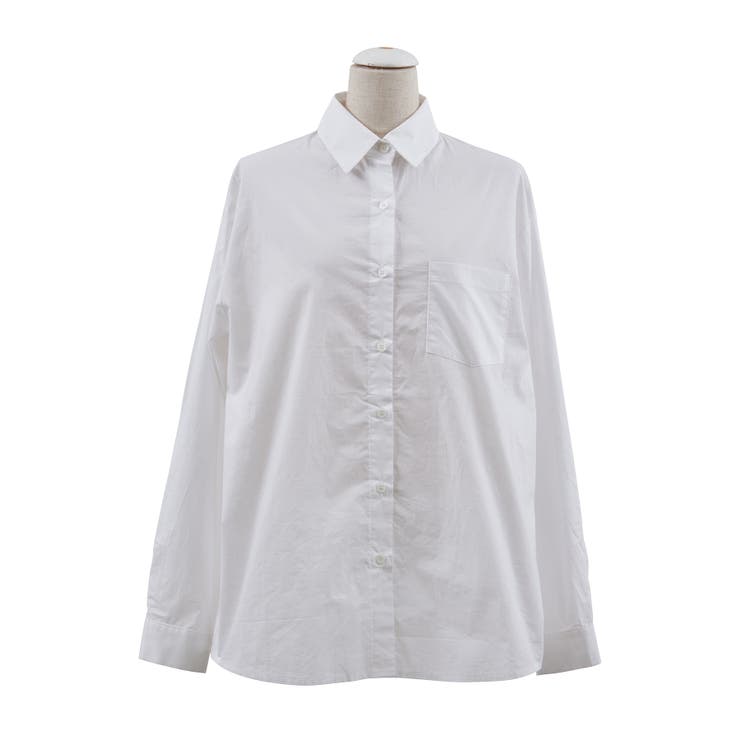 ホワイト | コットンシャツ | PUNYUS 