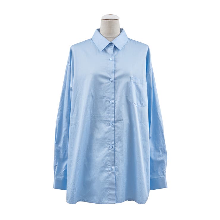 ブルー | コットンシャツ | PUNYUS 
