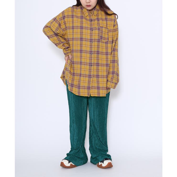 ヴィンテージライクダメ―ジネルシャツ | PUNYUS  | 詳細画像14 