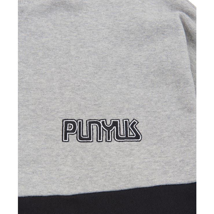 ハーフZIPバイカラースウェット[品番：PNYW0004476]｜PUNYUS