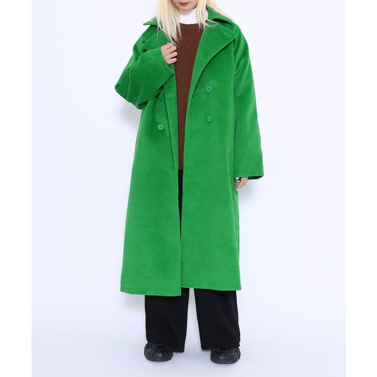 オーバーダブルロングコート[商品：PN24AW-046] - PUNYUS Online