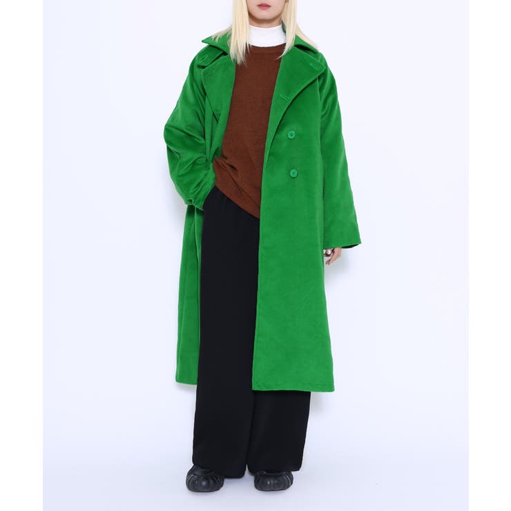 オーバーダブルロングコート[商品：PN24AW-046] - PUNYUS Online