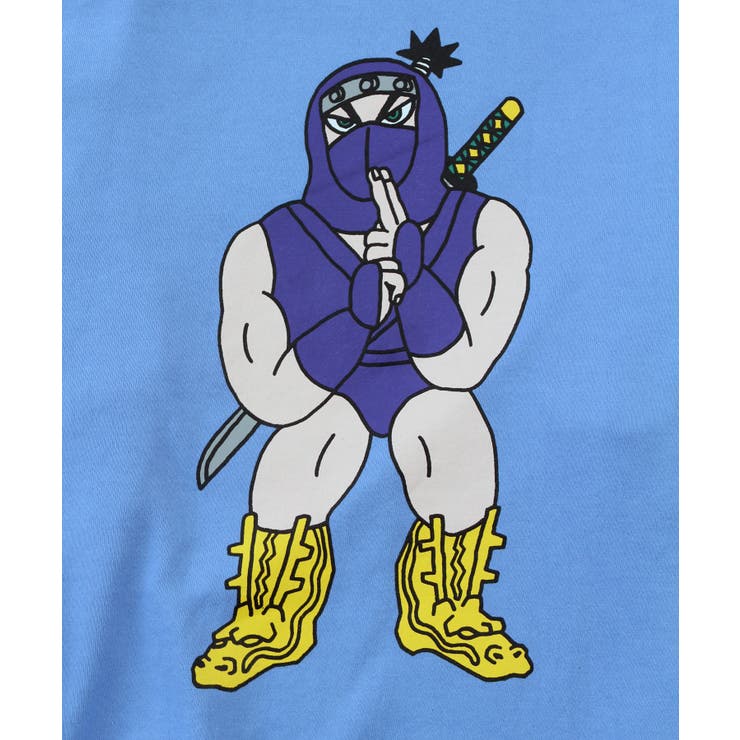 NINJAバイカラースウェット[品番：PNYW0004491]｜PUNYUS （プニュズ