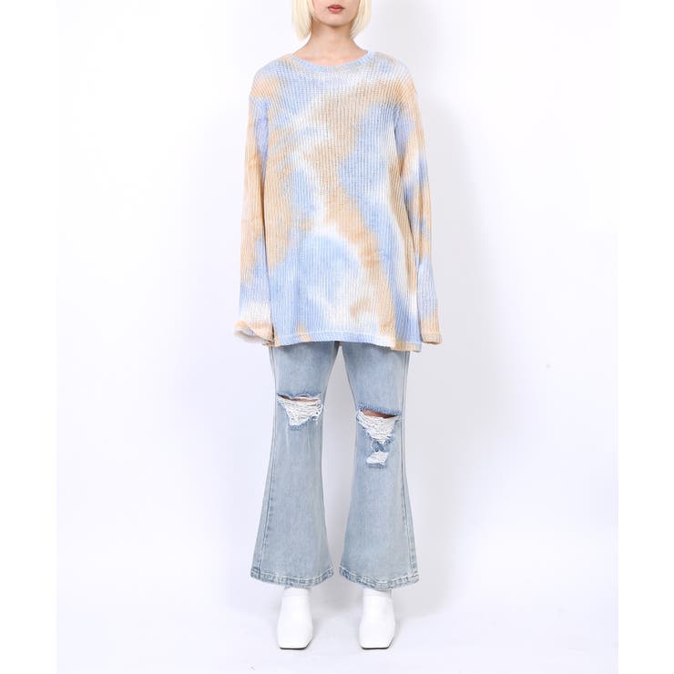 グラデーションニットプルオーバー | PUNYUS  | 詳細画像4 