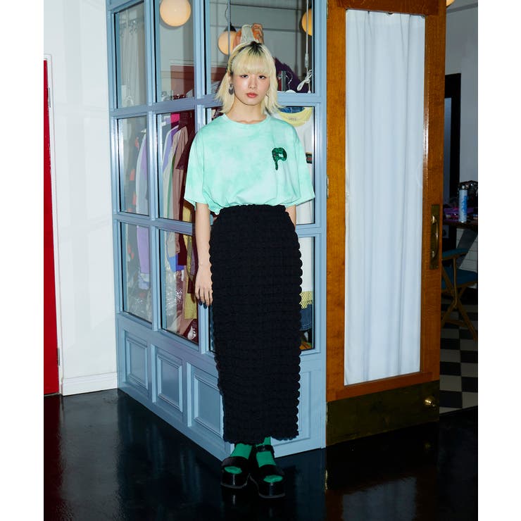 パンサー刺繍タイダイTシャツ | PUNYUS  | 詳細画像2 