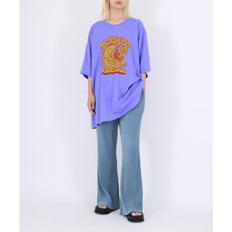 美品PUNYUS新品・未使用BANANAビッグTシャツ BANANAビッグTシャツ[品番：PNYW0004431]｜PUNYUS （プニュズ