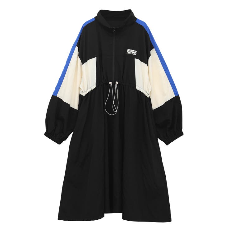 切り替えナイロンワンピース[品番：PNYW0004658]｜PUNYUS （プニュズ）のレディースファッション通販｜SHOPLIST（ショップリスト）