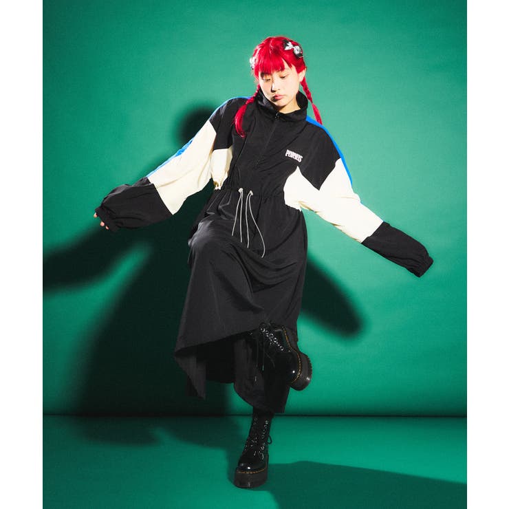 切り替えナイロンワンピース | PUNYUS  | 詳細画像9 