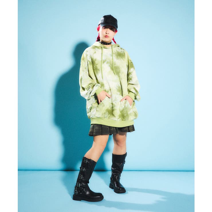 タイダイビッグスウェットパーカー | PUNYUS  | 詳細画像3 