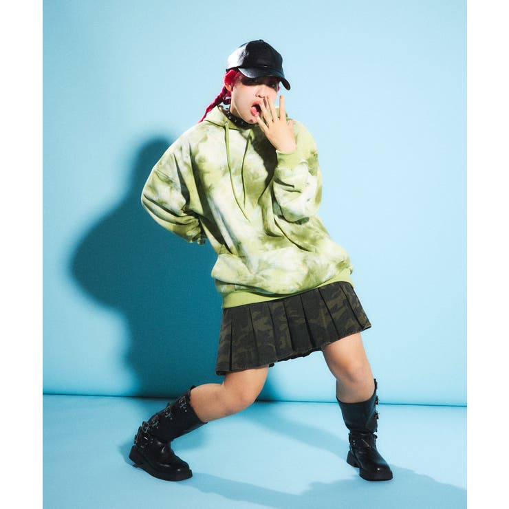 タイダイビッグスウェットパーカー | PUNYUS  | 詳細画像4 