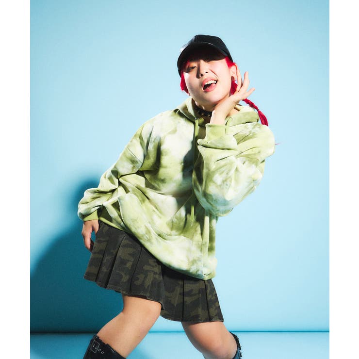 タイダイビッグスウェットパーカー | PUNYUS  | 詳細画像2 