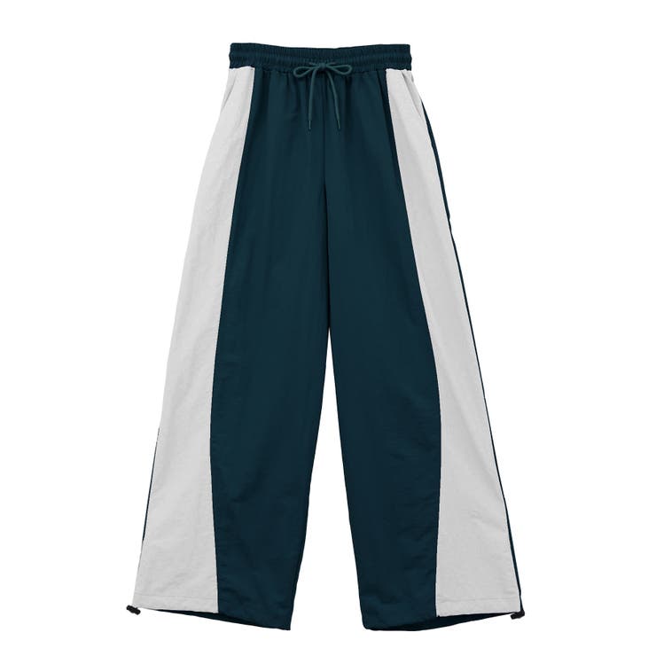 ラインデザインナイロンパンツ[品番：PNYW0004660]｜PUNYUS （プニュズ