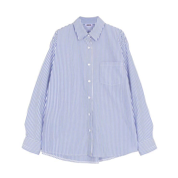 poppy キャンディーパフス ストライプシャツ poppy キャンディーパフス ストライプシャツ